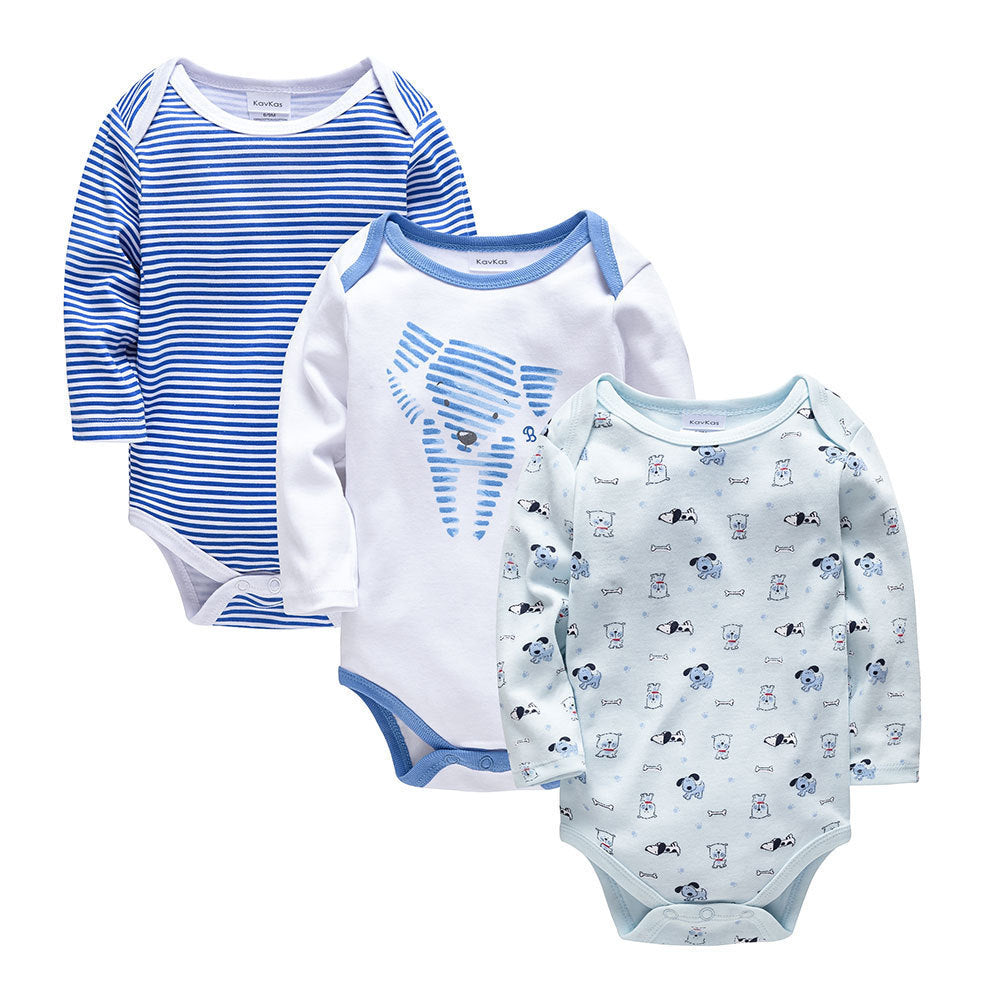 Long sleeve baby clothes cartoon newborn clothes (Set of 3)